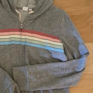 Gap Rainbow Print Fleece